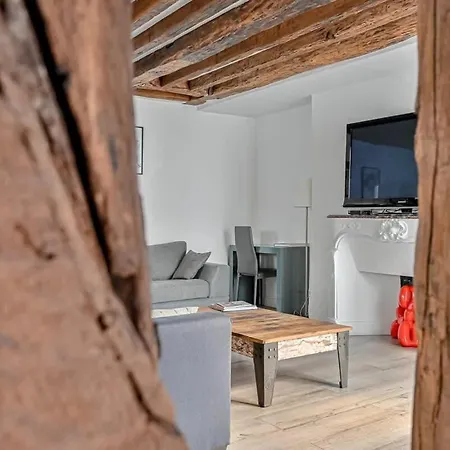 Apartment Grand 2 Pieces Typique Du Marais - Flat-guest Paris