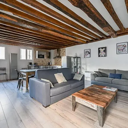 Grand 2 Pieces Typique Du Marais - Flat-guest * Paris